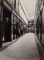 Passage de l’Opéra (Galerie de l’Horloge) (ninth arrondissement), Charles Marville French, Albumen silver print from glass negative