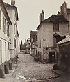 Rue du Pont-aux-biches (de la rue Vieille-Notre-Encyclopedia of Comparative Iconography: Themes Depicted in Works of Art." In _Encyclopedia of Comparative Iconography: Themes Depicted in Works of Art_. Edited by Helene E. Roberts. 2 vols. Chicago, 1998: 2, Charles Marville  French, Albumen silver print from glass negative