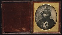 [Unidentified Man Wearing Turban], Southworth and Hawes (American, active 1843–1863), Daguerreotype