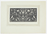 [Needlework Altar Cloth, Durham], Frederick H. Evans (British, London 1853–1943 London), Platinum print on cotton fabric