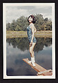 [Lili on the diving board, Casa Susanna, Hunter, NY], Unknown, Chromogenic print