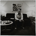 James T. Farrell in his hotel room, N.Y.C. , Diane Arbus  American, Gelatin silver print