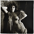 Blaze Starr backstage, Baltimore, Md. , Diane Arbus American, Gelatin silver print
