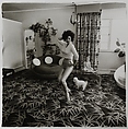 Blaze Starr in her living room, Baltimore, Md. , Diane Arbus American, Gelatin silver print