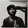 James Brown at home in curlers, Queens, N.Y. , Diane Arbus American, Gelatin silver print