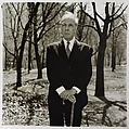 Jorge Luis Borges in Central Park, N.Y.C. , Diane Arbus  American, Gelatin silver print
