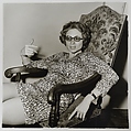 Feminist Ti-Grace Atkinson, N.Y.C., Diane Arbus  American, Gelatin silver print
