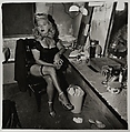 Burlesque comedienne in her dressing room, Atlantic City, N.J. , Diane Arbus  American, Gelatin silver print