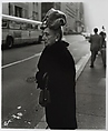 Woman in a floppy hat, N.Y.C. , Diane Arbus American, Gelatin silver print