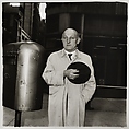 Man at a parade on Fifth Avenue, N.Y.C. , Diane Arbus  American, Gelatin silver print