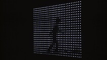 Motion and Rest #2, Jim Campbell (American, born 1956), Light-emitting-diodes (LEDs) and custom electronics
