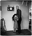 Couple in their living room hugging, Diane Arbus  American, Gelatin silver print