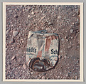 [Crushed Schmidt's Beer Can], Walker Evans  American, Chromogenic print