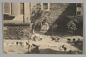 [Courtyard at 5, rue de la Santé, Paris], Walker Evans  American, Gelatin silver print