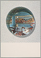 [Postcards produced for "Paperweights, Postcards, Pictures, Cannibalism", Centre d'Art Contemporain, Geneva], Louise Lawler (American, born Bronxville, New York, 1947), Printed postcards with envelope