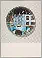 [Postcards produced for "Paperweights, Postcards, Pictures, Cannibalism", Centre d'Art Contemporain, Geneva], Louise Lawler (American, born Bronxville, New York, 1947), Printed postcards with envelope