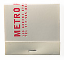 [Troll Matchbook for Metro Pictures, Grammercy Park Art Fair, New York City], Louise Lawler (American, born Bronxville, New York, 1947), Printed matchbook
