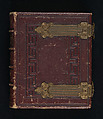 [Carte-de-visite Album of Central Park Views], Stacy&#39;s Photographic Carte de Visite (American, active 1860s), Albumen silver prints, gouache, varnish