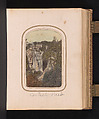 [Carte-de-visite Album of Central Park Views], Stacy&#39;s Photographic Carte de Visite (American, active 1860s), Albumen silver prints, gouache, varnish