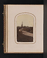 [Carte-de-visite Album of Central Park Views], Stacy&#39;s Photographic Carte de Visite (American, active 1860s), Albumen silver prints, gouache, varnish
