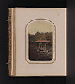 [Carte-de-visite Album of Central Park Views], Stacy&#39;s Photographic Carte de Visite (American, active 1860s), Albumen silver prints, gouache, varnish