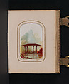 [Carte-de-visite Album of Central Park Views], Stacy&#39;s Photographic Carte de Visite (American, active 1860s), Albumen silver prints, gouache, varnish