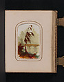 [Carte-de-visite Album of Central Park Views], Stacy&#39;s Photographic Carte de Visite (American, active 1860s), Albumen silver prints, gouache, varnish
