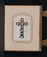 [Carte-de-visite Album of Central Park Views], Stacy&#39;s Photographic Carte de Visite (American, active 1860s), Albumen silver prints, gouache, varnish