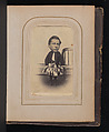 [Carte-de-visite Album of Collaged Portraits], Unknown, Albumen silver prints