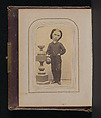 [Carte-de-visite Album of Collaged Portraits], Unknown, Albumen silver prints