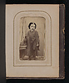 [Carte-de-visite Album of Collaged Portraits], Unknown, Albumen silver prints