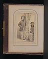 [Carte-de-visite Album of Collaged Portraits], Unknown, Albumen silver prints