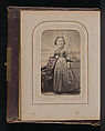 [Carte-de-visite Album of Collaged Portraits], Unknown, Albumen silver prints