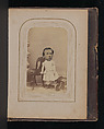 [Carte-de-visite Album of Collaged Portraits], Unknown, Albumen silver prints