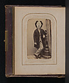 [Carte-de-visite Album of Collaged Portraits], Unknown, Albumen silver prints