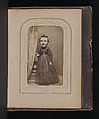 [Carte-de-visite Album of Collaged Portraits], Unknown, Albumen silver prints