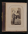 [Carte-de-visite Album of Collaged Portraits], Unknown, Albumen silver prints