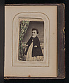 [Carte-de-visite Album of Collaged Portraits], Unknown, Albumen silver prints