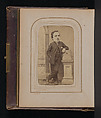 [Carte-de-visite Album of Collaged Portraits], Unknown, Albumen silver prints