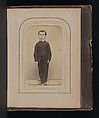 [Carte-de-visite Album of Collaged Portraits], Unknown, Albumen silver prints
