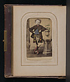 [Carte-de-visite Album of Collaged Portraits], Unknown, Albumen silver prints