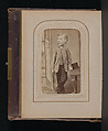 [Carte-de-visite Album of Collaged Portraits], Unknown, Albumen silver prints
