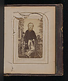 [Carte-de-visite Album of Collaged Portraits], Unknown, Albumen silver prints