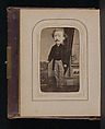 [Carte-de-visite Album of Collaged Portraits], Unknown, Albumen silver prints