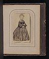 [Carte-de-visite Album of Collaged Portraits], Unknown, Albumen silver prints