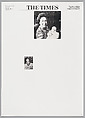 April 21, 1978, Sarah Charlesworth (American, East Orange, New Jersey 1947–2013 Hartford, Connecticut), Photostats, chromogenic prints