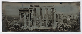 Erechtheion, Athens (62. Athènes. 1842. T. de Minerve Poliade.), Joseph-Philibert Girault de Prangey (French, 1804–1892), Daguerreotype