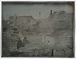 Aleppo, Viewed from the Antioch Gate (252. Alep. 1844. Prise de Bab Antakieh. (publiée)), Joseph-Philibert Girault de Prangey (French, 1804–1892), Daguerreotype