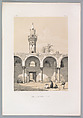 4. Mosquée d’Amrou, au Kaire, Joseph-Philibert Girault de Prangey French, Lithograph