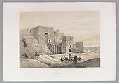 48. Château d’Alep, Joseph-Philibert Girault de Prangey French, Lithograph
